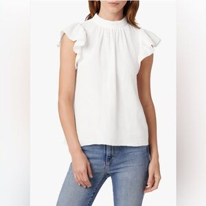 Joe’s Jeans The Daisy White Top Size M